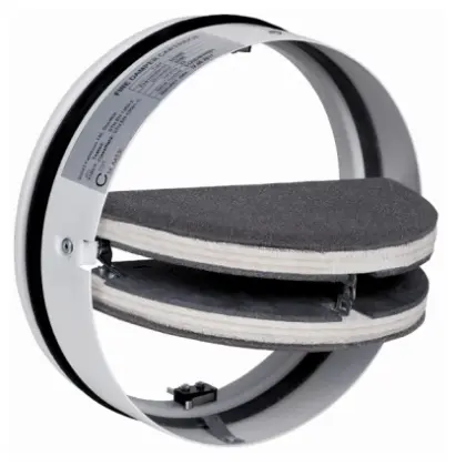 Egeda BCLM9911801 Egeda Spiralit EI60 brandvlinderklep 180 mm - voor spiraalbuis