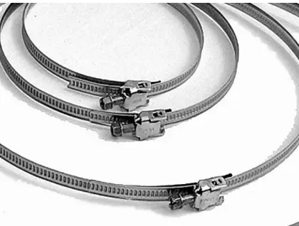 Egeda BCLZ995010 Egeda metalen klemband voor ventilatiebuis dia 60 - 270 mm (doos 100st) - prijs per stuk