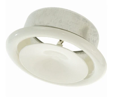 Egeda SR-S toevoerventiel met aansluitbus - rond 100 mm BCVE992100