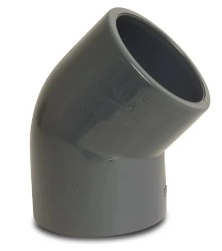 Eupen PVC druk knie 45° FF 40 x 40 mm RO4972100