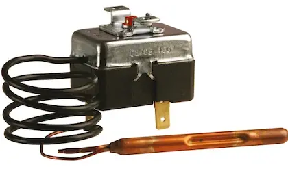 Euro-Index 14093 Euro-Index 962 veiligheidsthermostaat 90-110°C inbouw - capillair 1500 mm - automatisch