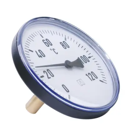 Euro-Index 19211 Euro-Index thermometer 100 mm - 0-120°C - axiaal - insteekhuls 1/2 x 65 mm
