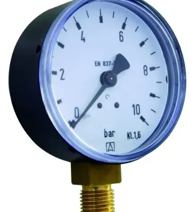 Euro-Index 30112 Euro-Index manometer radiaal mm x 1/4 - 0/+4 bar