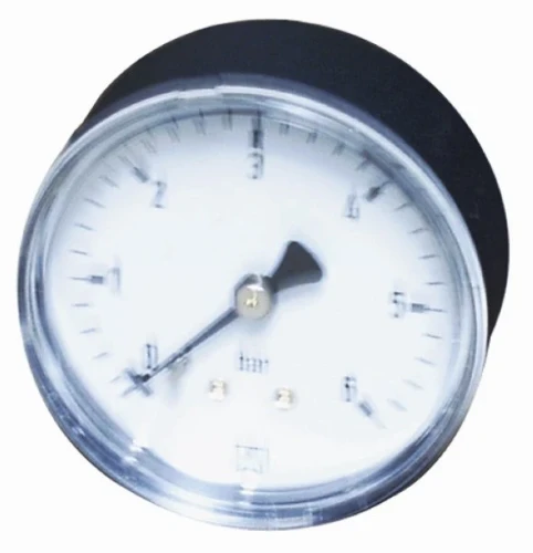 Euro-Index manometer axiaal 63 mm x 1/4 - 0/+6 bar 30163