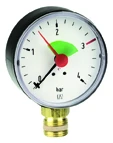 Euro-Index 39003 Euro-Index manometer 63 mm - 0-4 bar - axiaal - 1/4