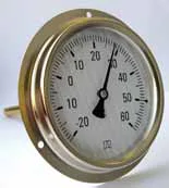 Euro Index Luchtthermometer diam 100 150mm -20/+60 euro index 19532