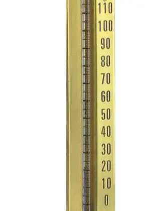 Euro Index Machinethermometer haaks R 1/2 65mm -30/+50grC euro index 19762