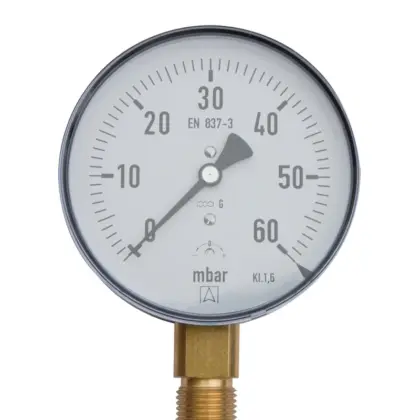 Euro Index Manometer Euro Index 0-0.06bar/psi KP 100 31306