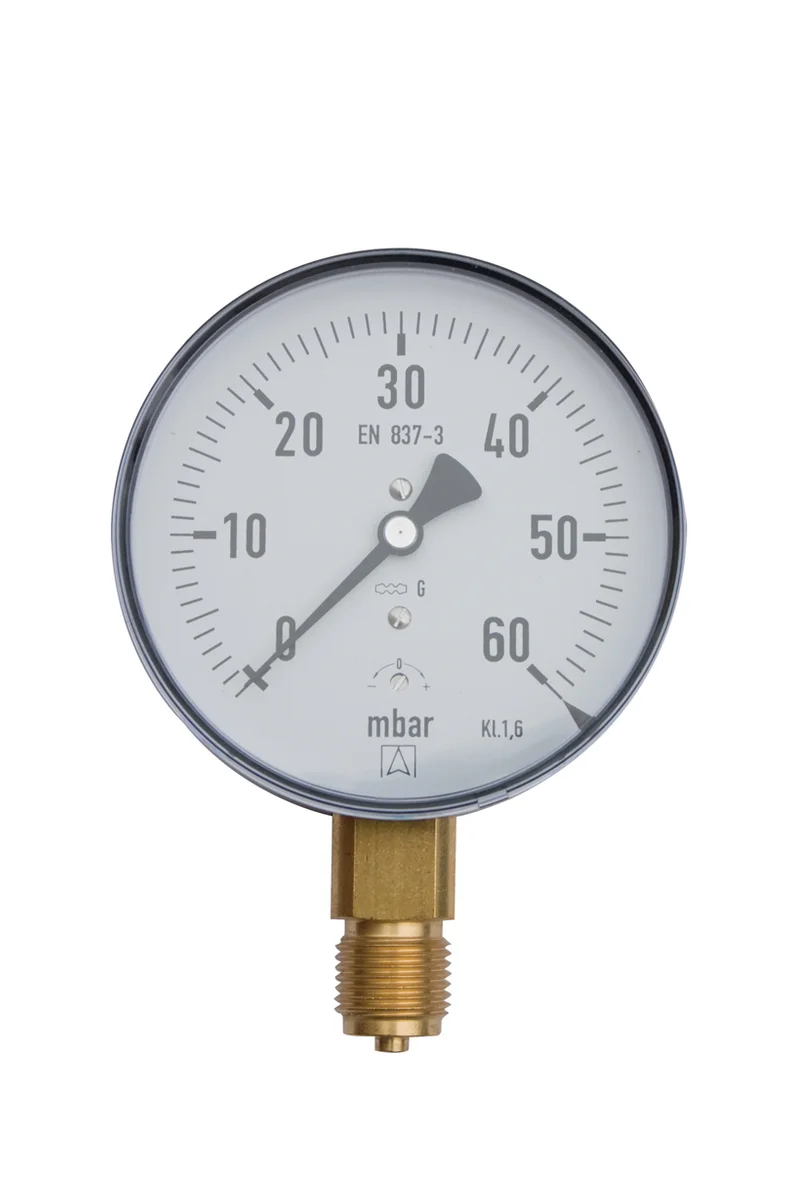 Euro Index Manometer Euro Index 0-0.06bar/psi KP 100 31306