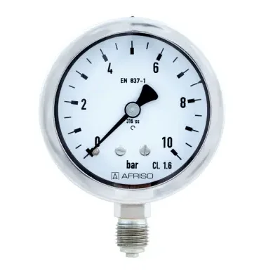 Euro Index Manometer RF100 CC R1/2 RAD 0+16 euro index 35315