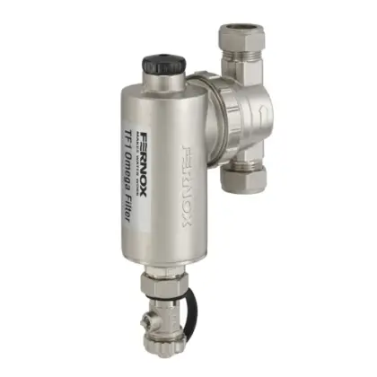 Fernox 62248 Fernox TF1 Omega vuilafscheider met magneet 22 x 22 mm