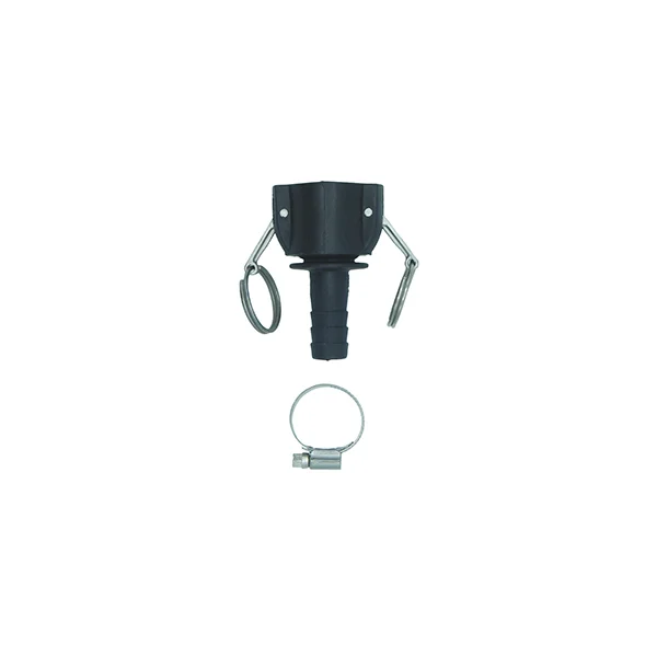 Fernox Zwarte bajonet koppeling past op de gele flow/return slang Fernox 58811