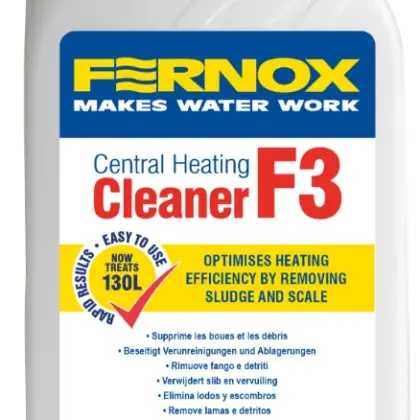 Fernox Reinigingsmiddel Fernox F3 vloeistof 500ml fles 62095