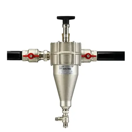 Fernox Vuilafscheider Fernox TF1 Delta 5/4" 32 knelring horizontaal/verticaal met magneet intern 62226
