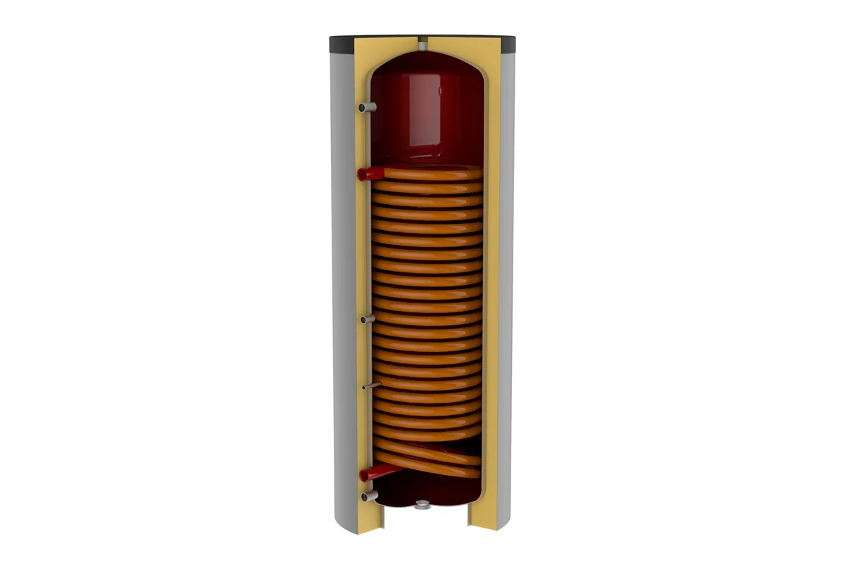 Fiorini CV-boiler Fiorini SMART HP 500l C Ø750x2040mm 1"prim 500 SMARTHP1500