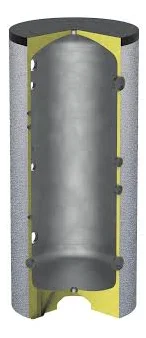 Fiorini Buffervat Fiorini VKGE-HC 750 liter staal C Ø910x1765mm VKGEHC750