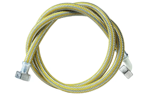 Fixaflex 21.91.3000 Fixaflex Washflex PVC wasmachineflexibel met bocht FF 3/4 x 3/4 - 3000 mm - grijs