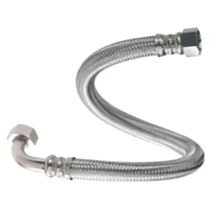 Fixaflex 25.81.0600.I Fixaflex Superflex 25 inox flexibel met bocht FF 4/4 x 4/4 - 600 mm - Max 90° C