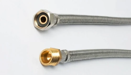 Fixaflex Superflex San inox flexibel MF 3/8 x 3/8 F - 500 mm - met geïntegreerde dichting - Max 90° C 820.32.0500