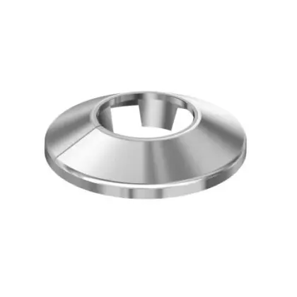 Flamco 12465 Flamco RVC afdekrozet 15 mm - chroom polypropyleen