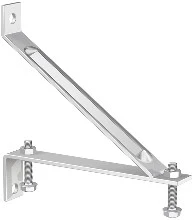 HOEKSTEUN FLAMCO HS3 in combinatie met R1 en R2 horizontale opstelling 71603