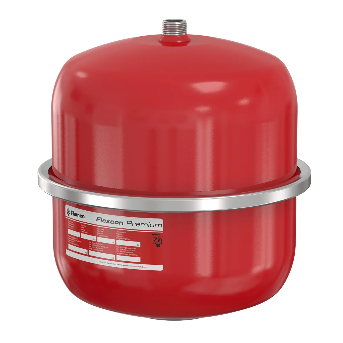 Flamco Expansievat Flamco Flexcon Premium 8l 0.5bar 3bar voor: verwarming , koeling 16913