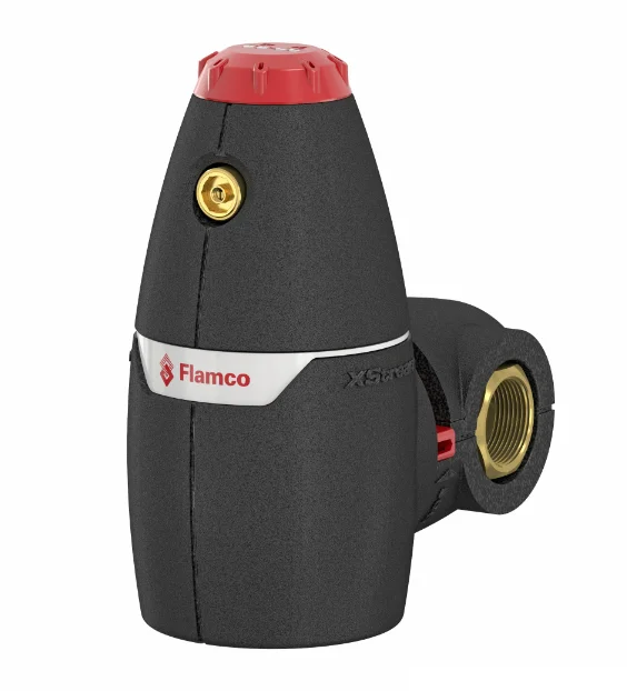Flamco Luchtafscheider Flamco Xstream Vent 5/4" 32 binnendraad horizontaal/verticaal met magneet intern 11003