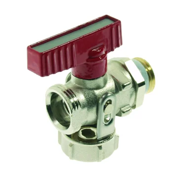 Flamco Vul- en aflaatkraan kort 1/2 met hendel simplex F10638