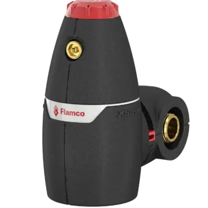 Flamco Luchtafscheider Flamco Xstream Vent 5/4" 25 buitendraad horizontaal/verticaal met magneet intern 11022