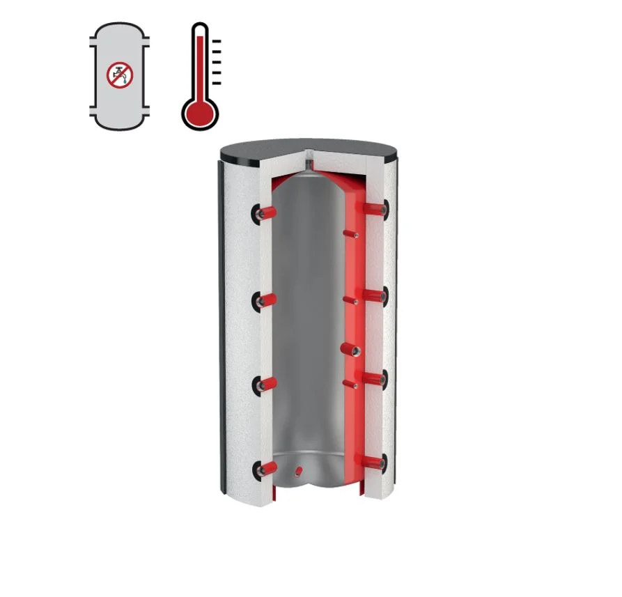 Flamco Buffervat Flamco Flextherm 300 liter staal Ø705x1515mm 18605