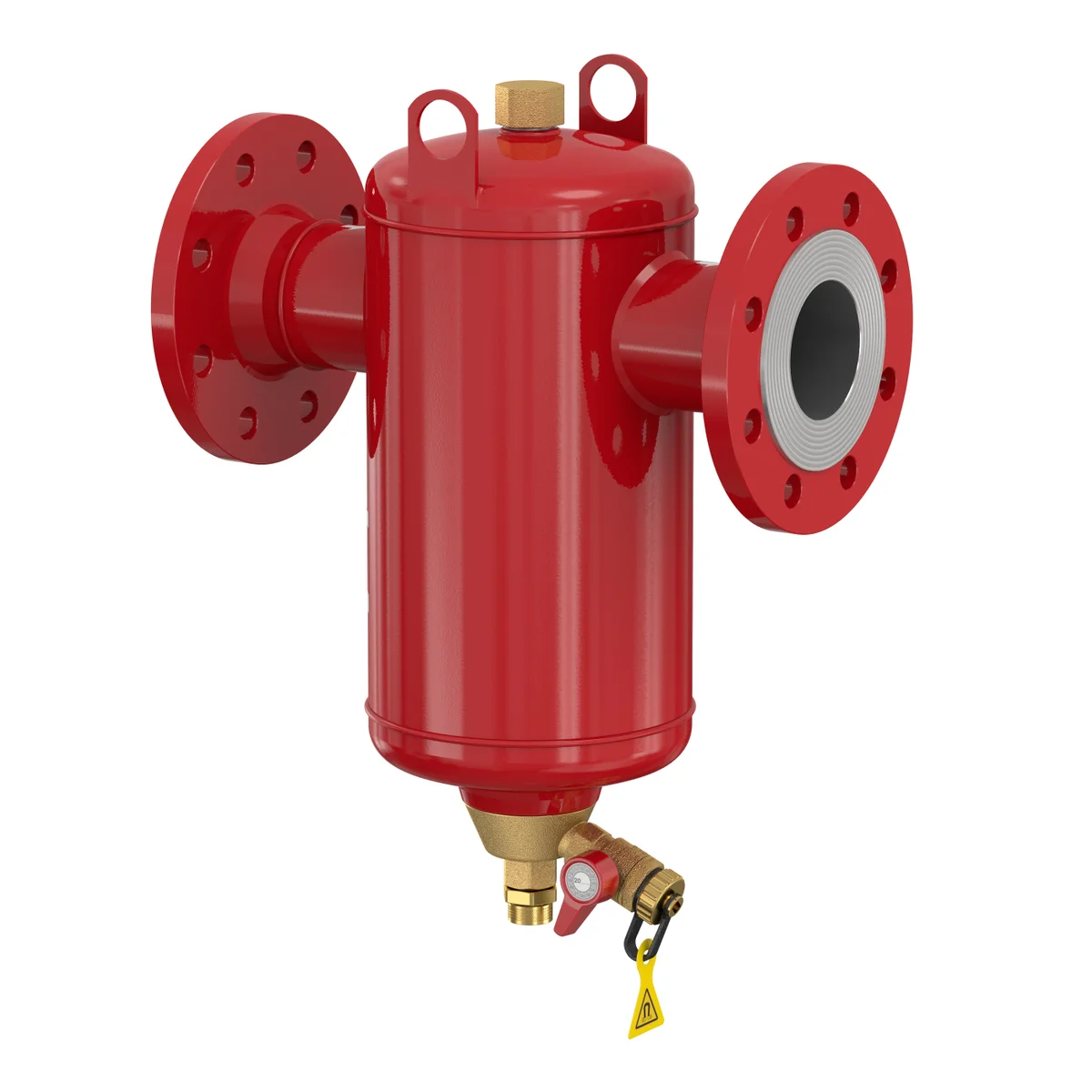 Flamco Vuilafscheider Flamco Clean Smart 100 DN100 100 flens horizontaal met magneet intern 31025