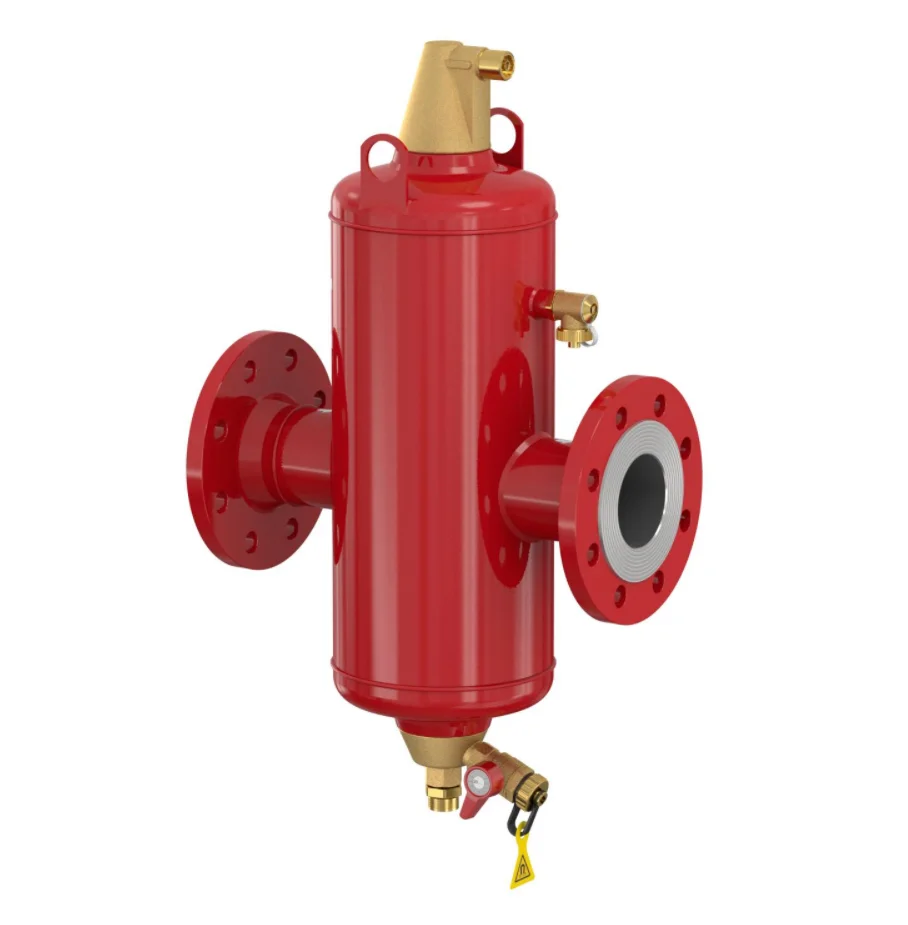 Flamco Lucht-/vuilafscheider Flamco Flamcovent Clean Smart F DN150 DN150 150 flens horizontaal met magneet intern 31047