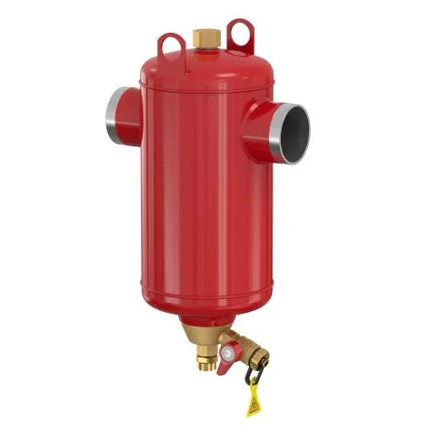 Flamco Vuilafscheider Flamco FlamcoClean Smart S DN80 DN80 80 laseind horizontaal met magneet intern 31123