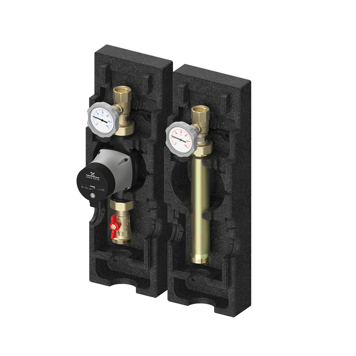 Flamco Pompgroep Flamco gemengd verwarmingscircuit 5/4" M66814.55