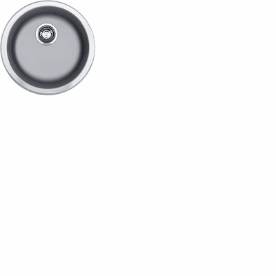 Franke ROX2101 Franke Rondo vlakbouwspoeltafel - 1 bak - 440 x 440 mm - inox - exclusief sifon