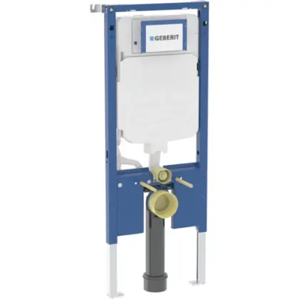 Geberit 111.796.00.2 Geberit Duofix element voor hangtoilet 1140 mm - met Sigma inbouwspoelreservoir 8 cm