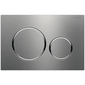 Geberit 115.882.SN.1 Geberit Sigma 20 bedieningsplaat - rvs - 2 druktoetsen