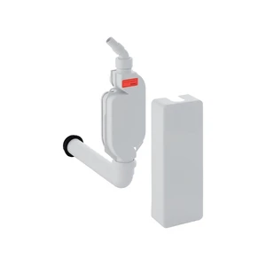 Geberit PP opbouwsifon voor toestellen WMA x 40 mm - wit - opbouwmontage met afdekplaat 152.768.11.1