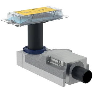 Geberit Cleanline inbouwlichaam 90 mm - voor chapehoogte 90-200 mm 154.150.00.1
