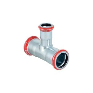 Geberit 21232 Geberit Mapress C-staal verzinkt verloop T-stuk FFF 76