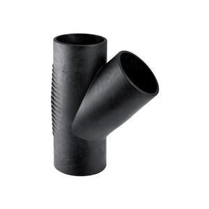 Geberit 310.084.14.1 Geberit PE Silent-DB20 verloop T-stuk 45° 110 x 90 x 110 mm