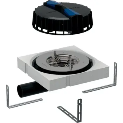 Geberit 359.118.00.1 Geberit Pluvia trechter 56 mm (maximale afvoerdebiet 9l/s)