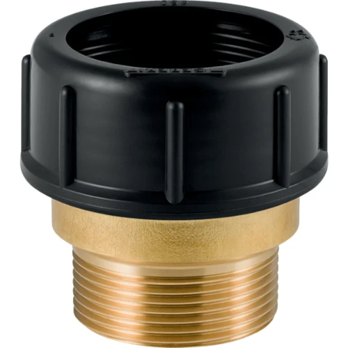 Geberit 359.309.00.1 Geberit PE overgangschroefkoppeling PExbu.dr 50x6/4"M