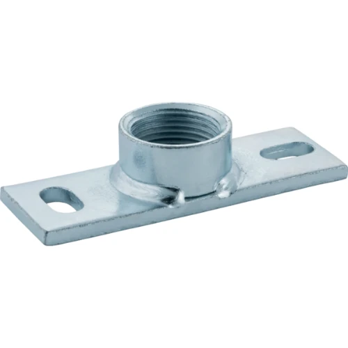Geberit 362.826.26.1 Geberit PE bevestigingsplaat rechthoekig met draadmof 1/2 F