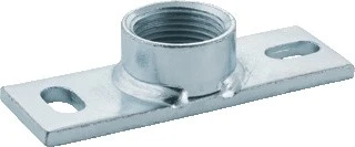 Geberit PE bevestigingsplaat rechthoekig met draadmof 4/4 F 362.828.26.1