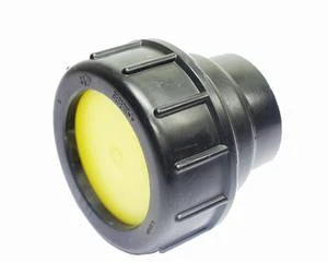Geberit 364.740.16.1 Geberit PE las/knel rechte koppeling MF 63 x 63 mm