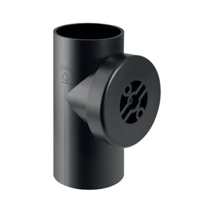 Geberit 366.451.16.1 Geberit PE ontstoppingsstuk met schroefdeksel 90 mm