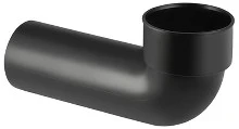 Geberit 366.880.16.1 Geberit PE toilet aansluitbocht zonder dichting 88° 90 x 120 mm (voor staand wc)