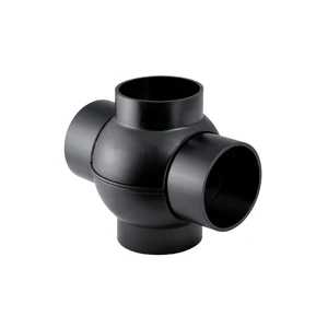 Geberit 367.285.16.1 Geberit PE bolvertakking 88° - 180° 110 x 110 x 110 x 110 mm