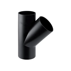 Geberit 369.145.16.1 Geberit PE T-stuk 45° 160 x 160 x 160 mm